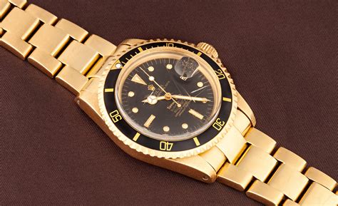 rolex diver gold